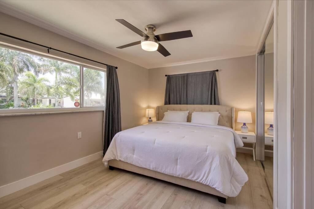 Paradise 4 Min To The Beach With Private Heated Pool Deerfield Beach Exterior photo